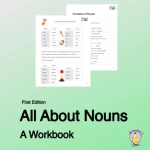 All About Nouns workbook cover