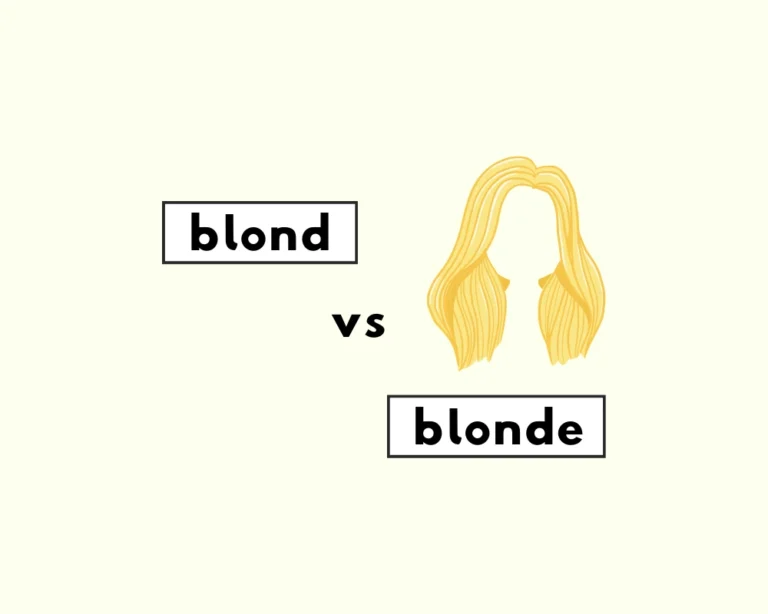 blond or blonde