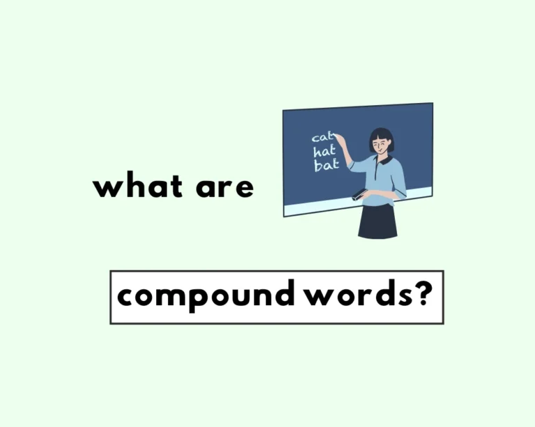 What are compound words?