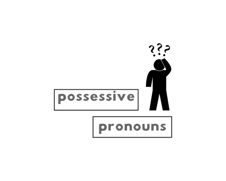 Possessive pronouns